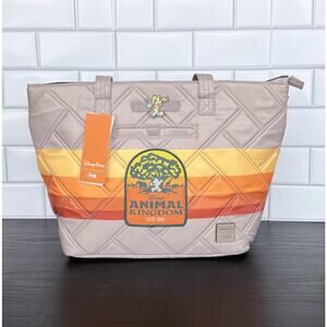 Disney x Lug Animal Kingdom Skyliner Tote Bag Tree of Life Mickey Charm NWT